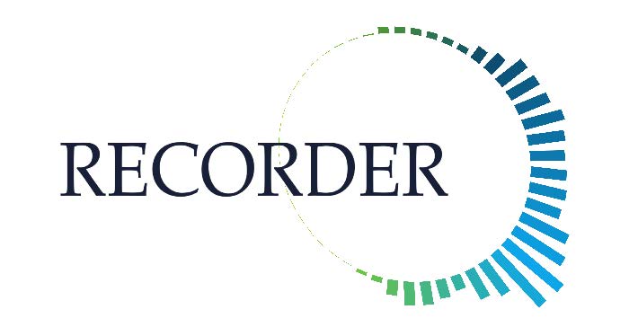 Logo for Recorder project at Nottingham University, UK